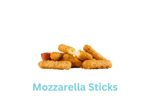 Mozzarella Sticks sonic top picks. and its price is $4.29 and it contain 590 cal-